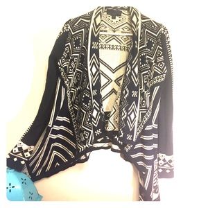 Francesca’s Navy Blue Sweater Wrap